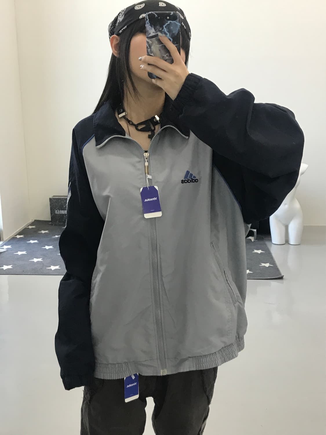 아디다스 올드스쿨 바람막이 상품이미지2