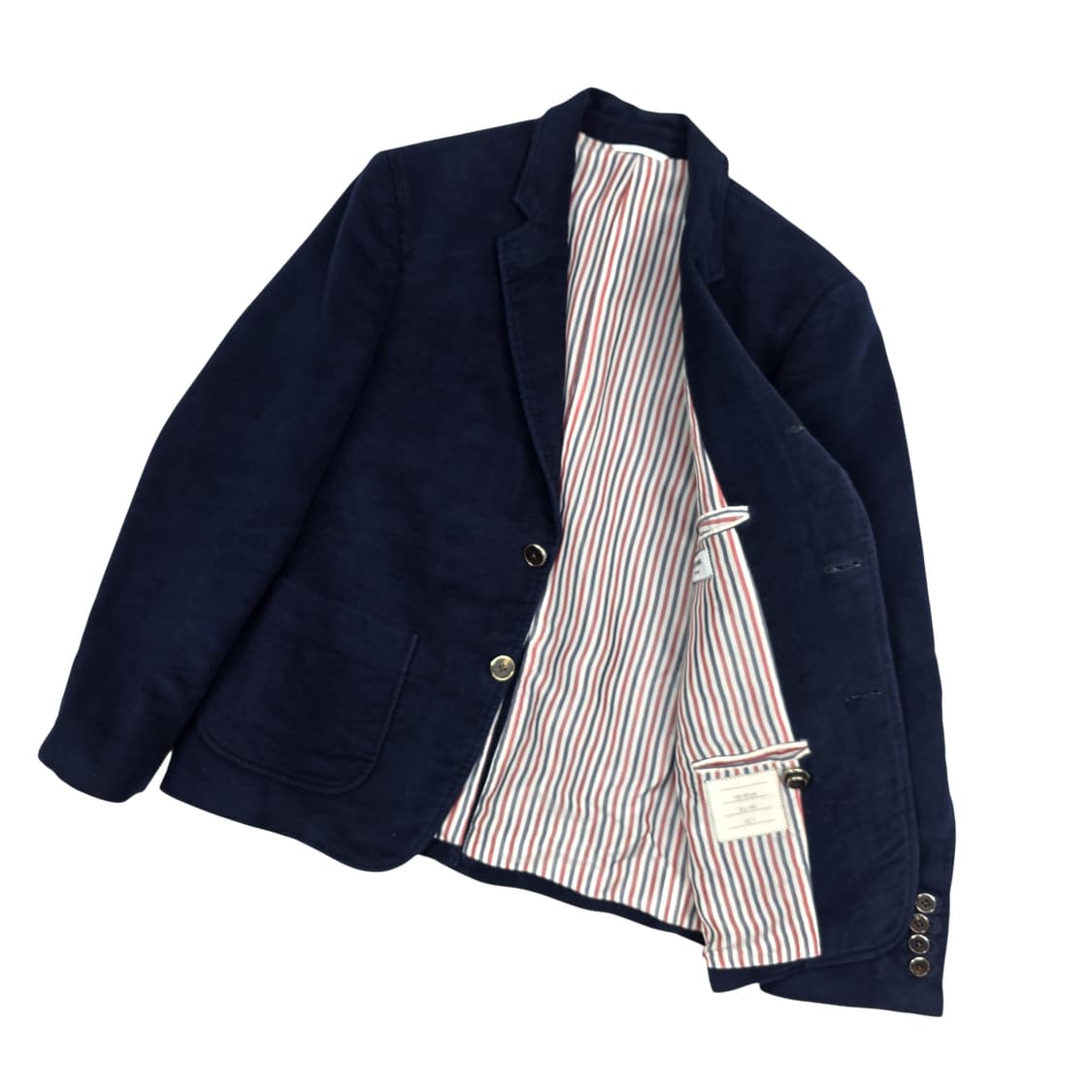 톰브라운 코튼 스웨이드 블레이저 자켓 상품이미지4