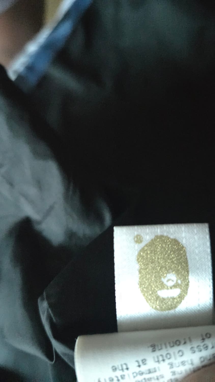 BAPE 블루 카모 바람막이 XL 상품이미지4
