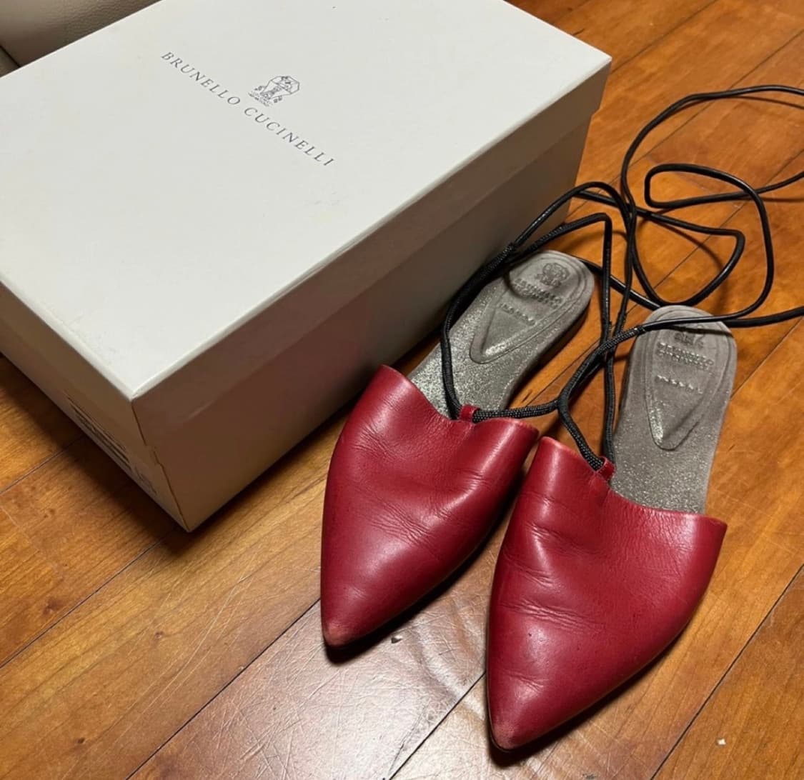 브루넬로쿠치넬리 드레스업 레드슈즈 상품이미지1