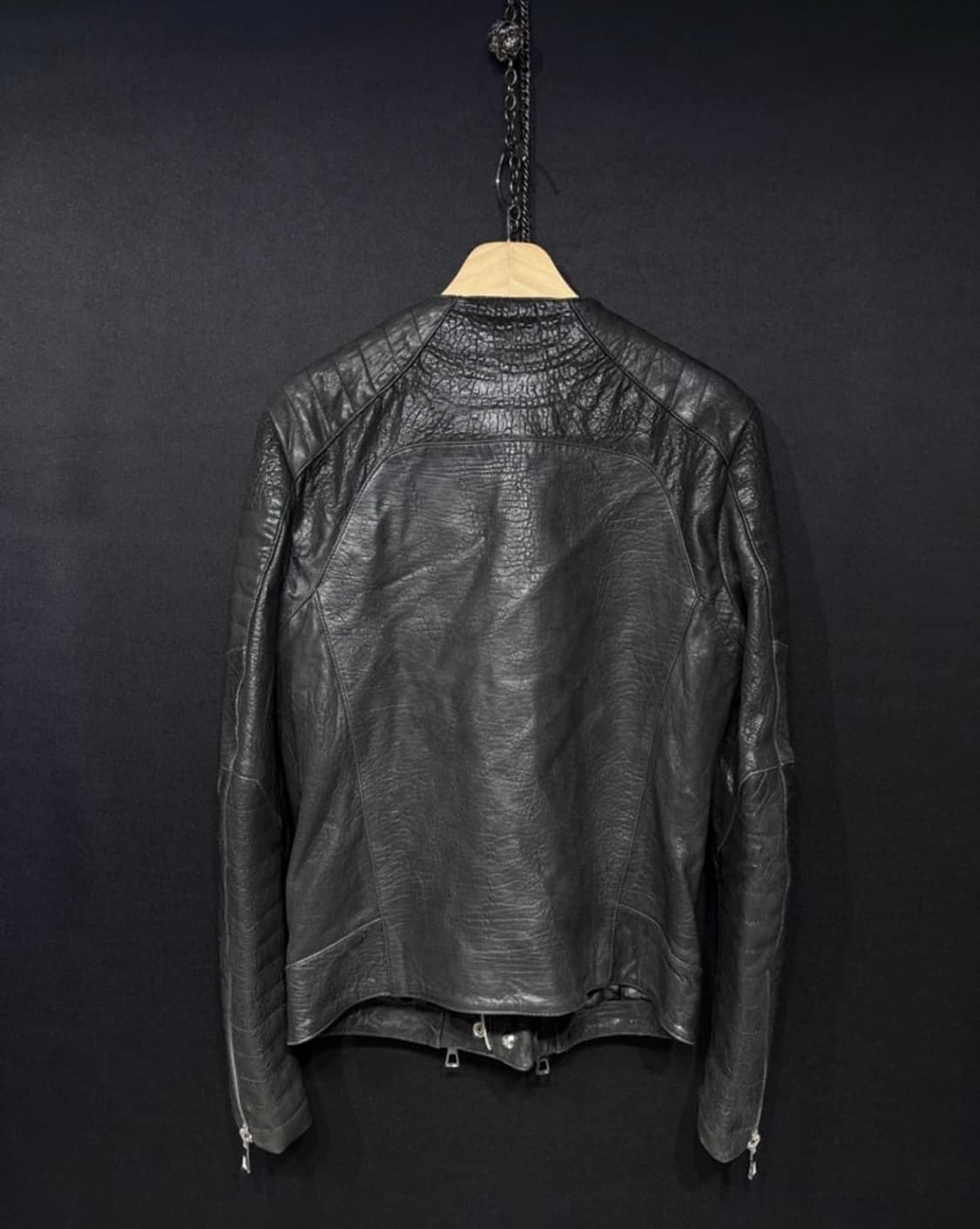15FW Balmain X H&M biker jacket 상품이미지4