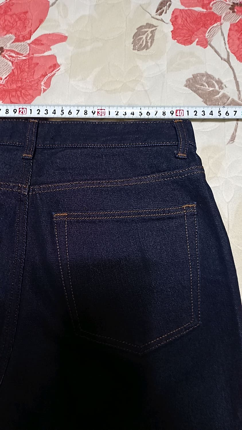 무신사 약기모청바지 32인치 기장103 상품이미지8