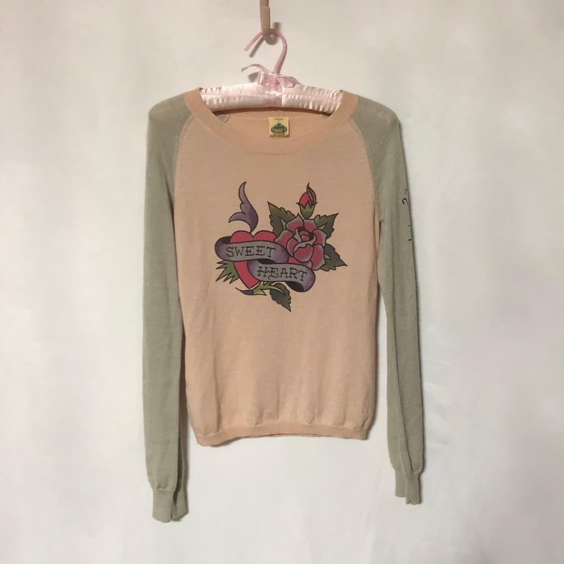 에드하디 니트  핑크 상품이미지8