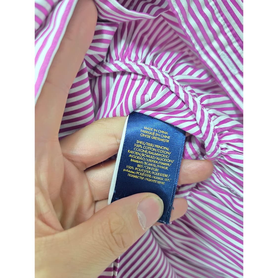 택포// 10Y 폴로 랄프로렌 스트라이프 원피스 상품이미지3