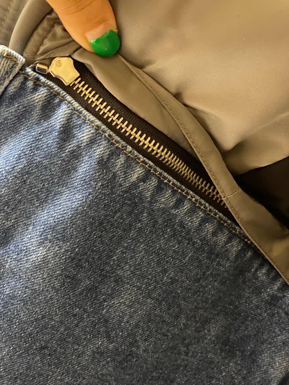 준지 데님 봄버 쟈켓  상품이미지3