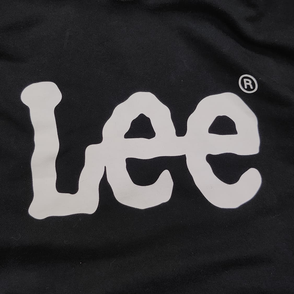 LEE 리 블래 빅로고 후드티 상품이미지6