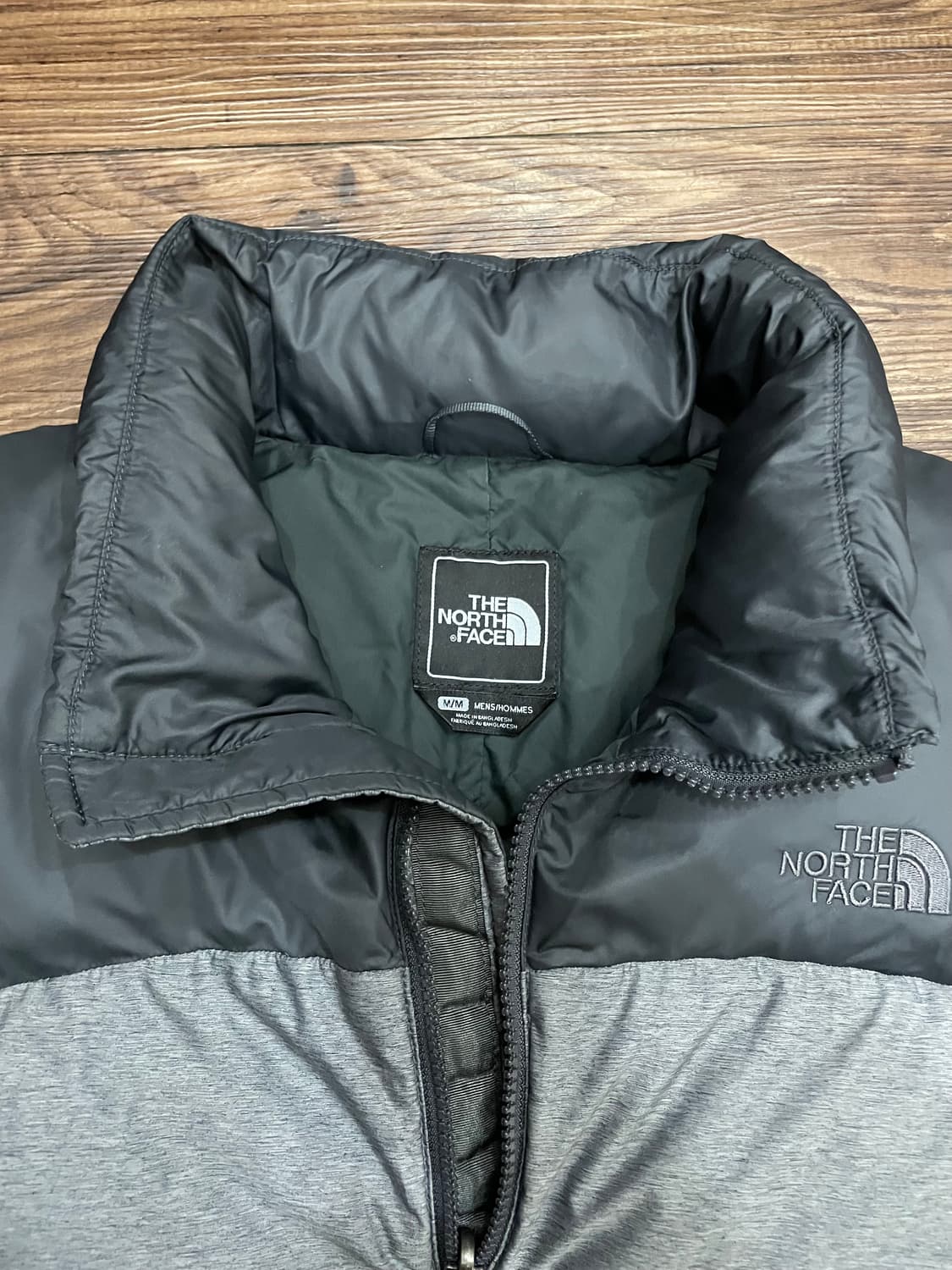 노스페이스 700 눕시 구스다운 푸퍼 패딩 그레이 상품이미지6