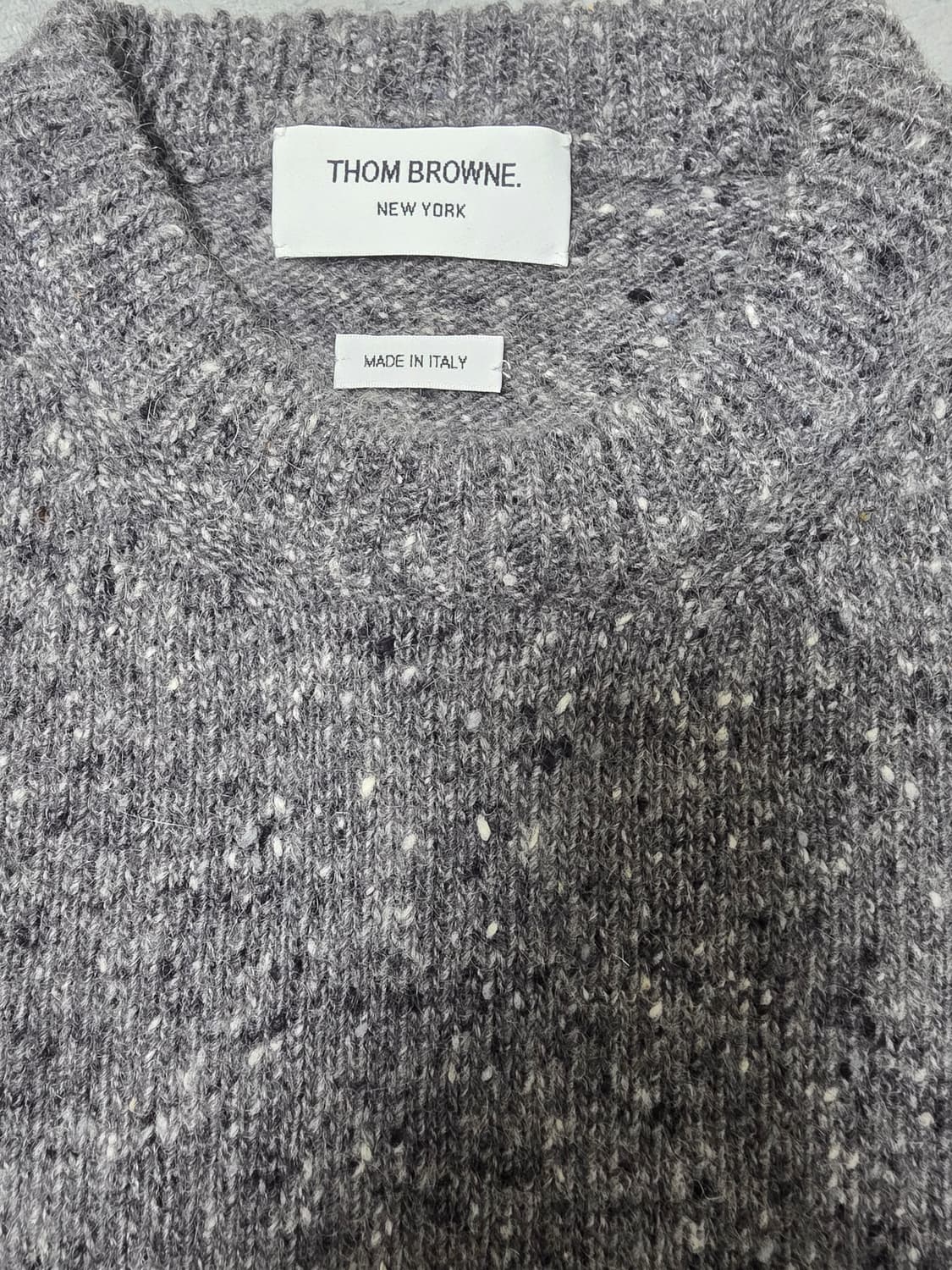 톰브라운  4선 모헤어 니트 상품이미지3
