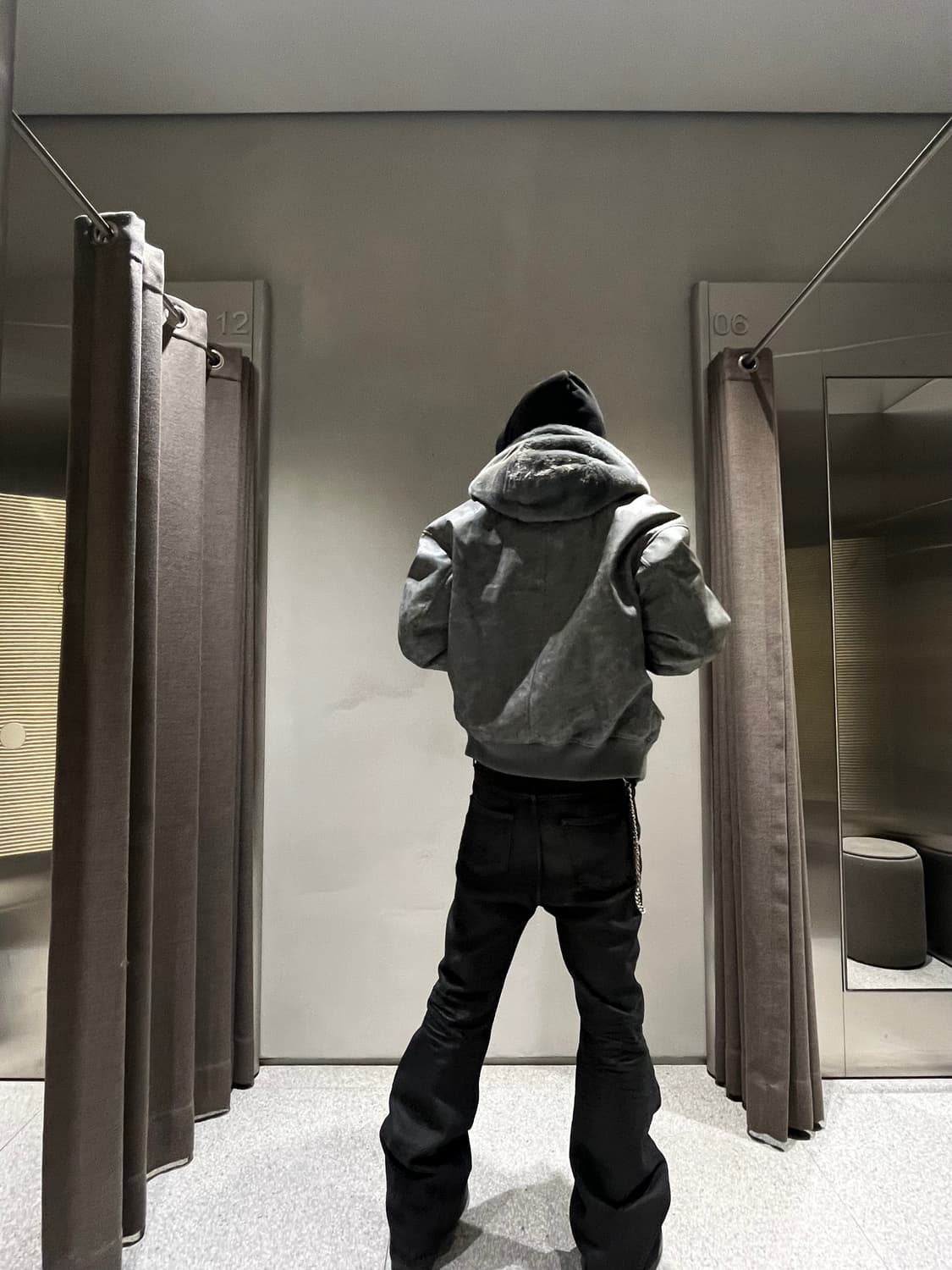 왁스 코팅 플레어진 상품이미지2