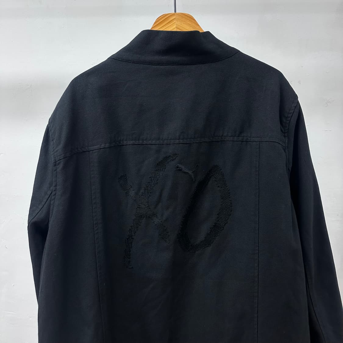 푸마 XO 더위켄드 블랙 로브형 가디건 코트 US(L) 105 J36 상품이미지5