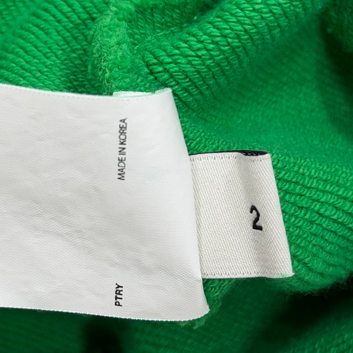 포터리 스웻 후드티 그린 2사이즈 상품이미지5