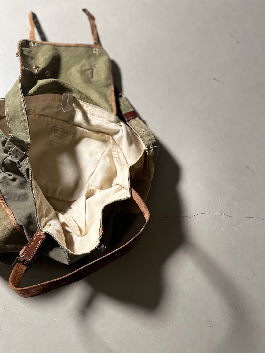 ARTE POVERA Remake Canvas × Leather Bag 상품이미지8