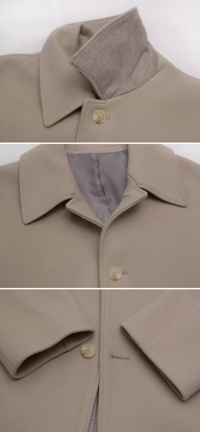 신품급) 송지오 컬렉션라인 울캐시미어 롱발마칸 오버코트 (100+) 상품이미지9