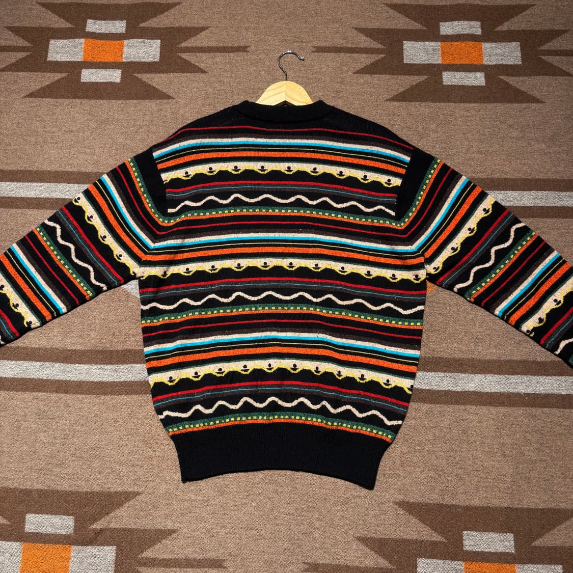 MU스포츠 재팬 캐시미어 케이블 니트 L 상품이미지5