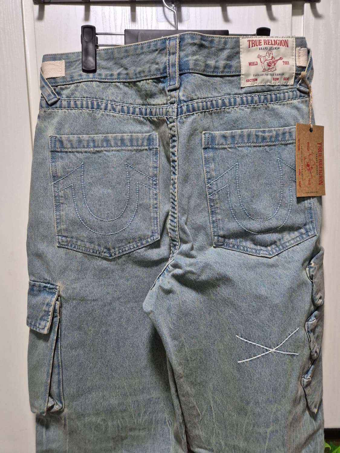 (타임세일)(새상품)트루릴리젼 카고 워싱진 데님 상품이미지8