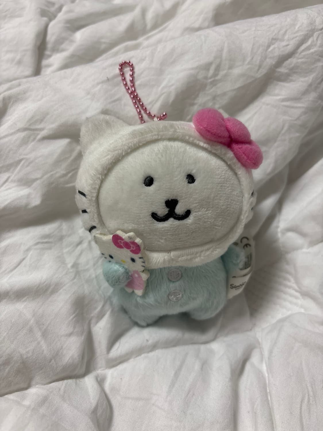 나가노 농담곰 헬로키티 콜라보 인형 키링 상품이미지2