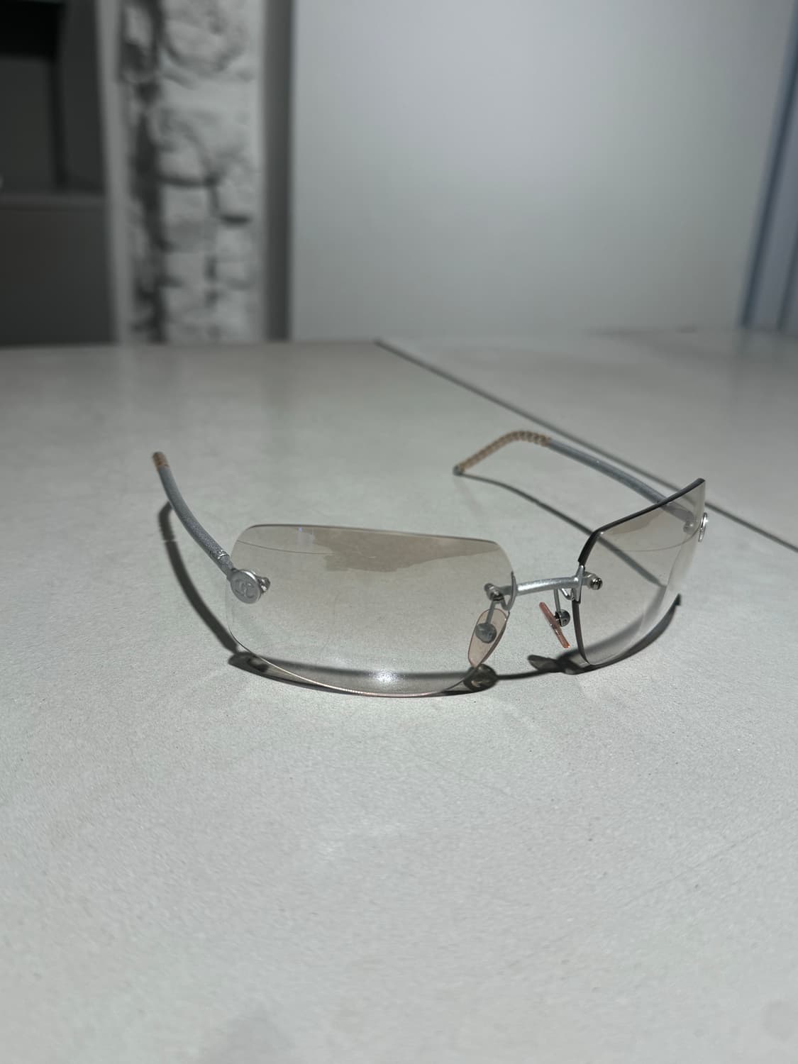 Chanel Rimless Sunglasses / 샤넬 무테 선글라스 상품이미지4