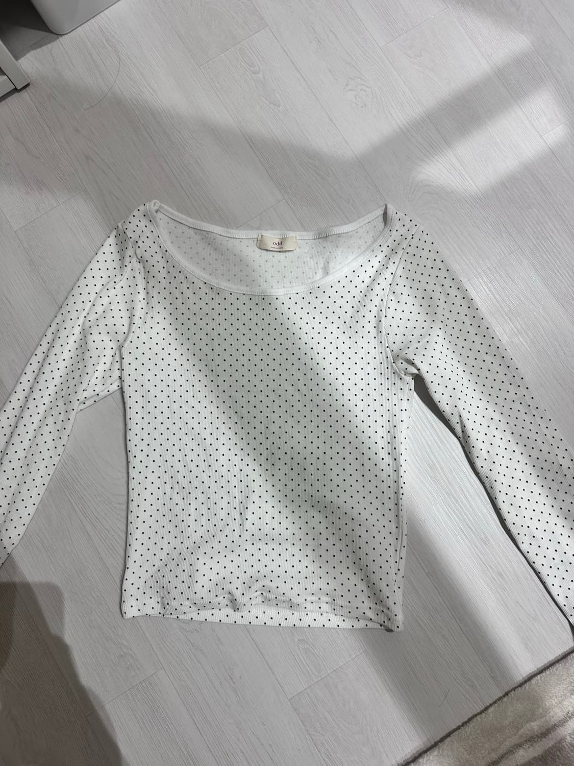 가디건,도트 티셔츠 (새거) 상품이미지4