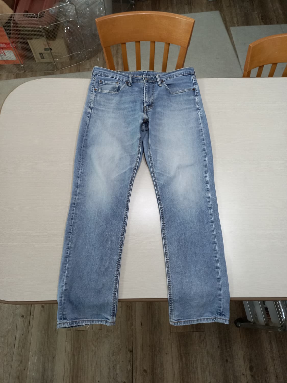 33 리바이스541 워싱 스판 슬림일자진 연청 33-435 상품이미지1