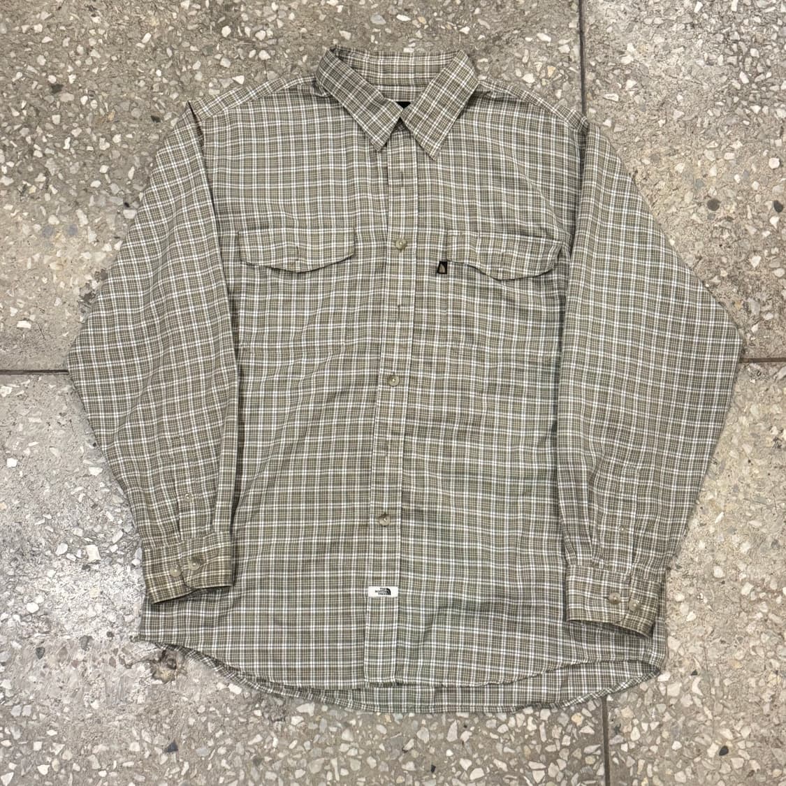 노스페이스 체크 셔츠 XL 상품이미지1