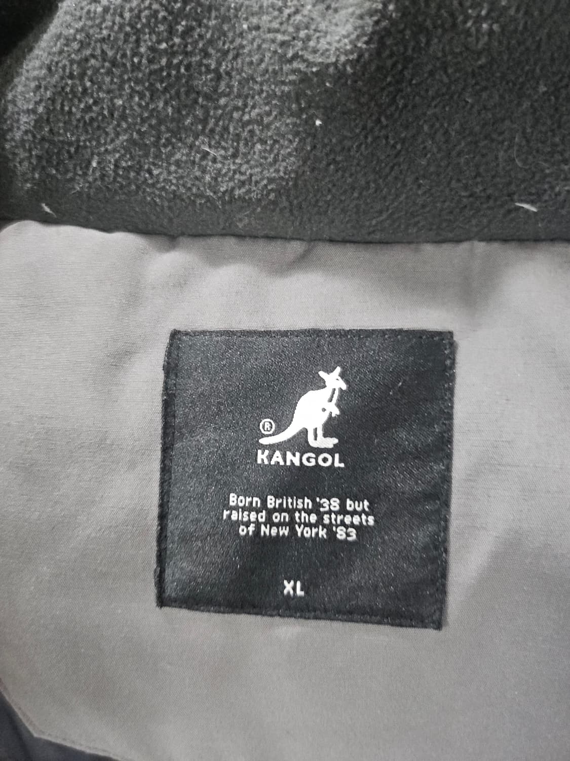 캉골 덕다운 하프 패딩 XL  그레이 상품이미지4