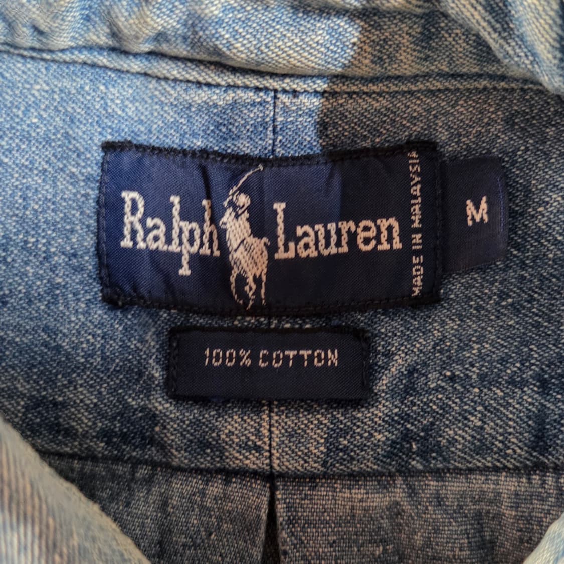 폴로 랄프로렌 OG 워시드 데님 셔츠 상품이미지4