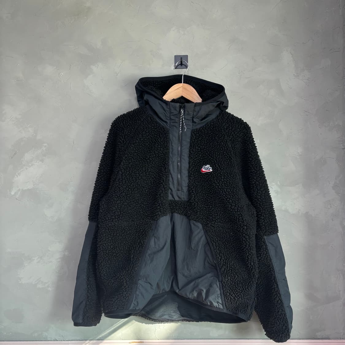 나이키 헤리티지 쉐르파 플리스 풀오버 윈터 자켓 상품이미지1