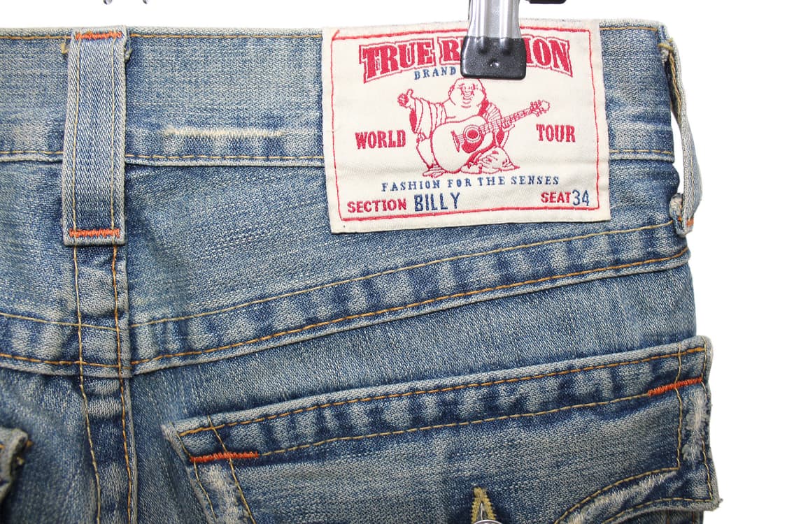 2000s True Religion OG Billy 트루릴리전 데님 팬츠 상품이미지4