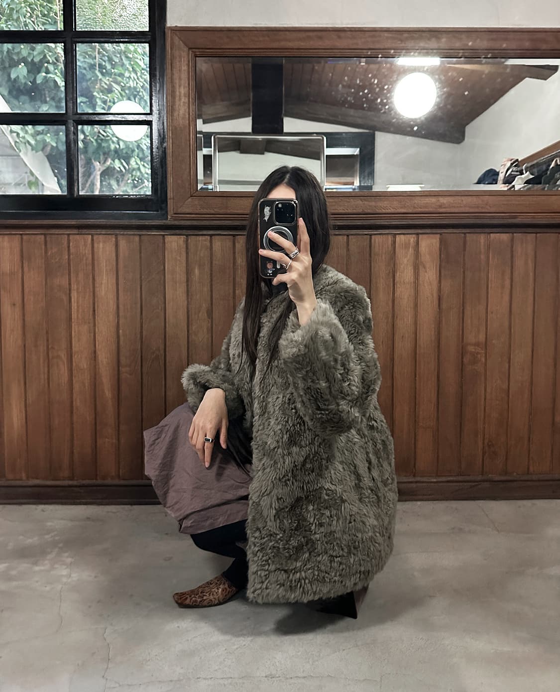 ROFE middle faux fur 상품이미지3