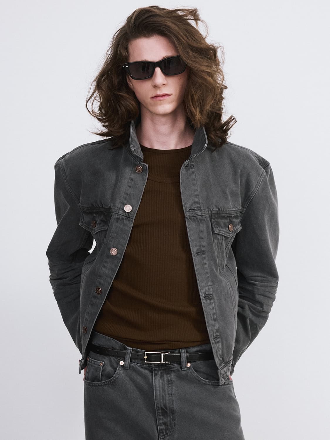 [XL] 렉토 시그니처 데님 트러커 자켓 상품이미지1