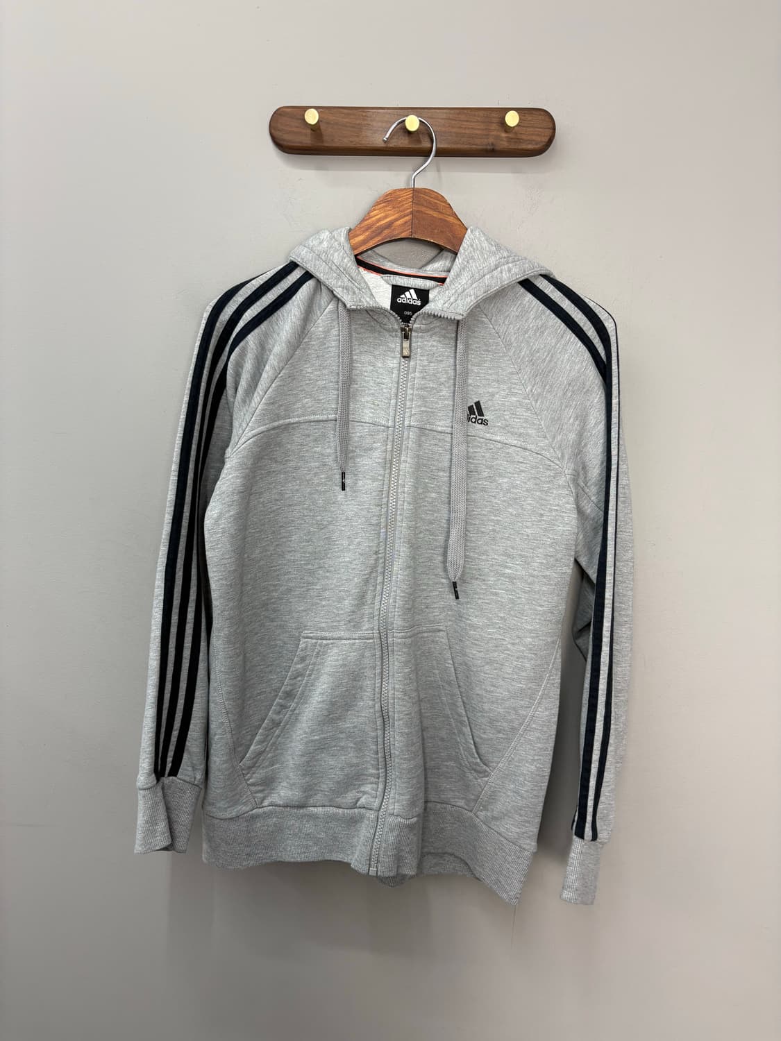 아디다스 트랙 사이드라인 스웻 후드집업 A3084 상품이미지2