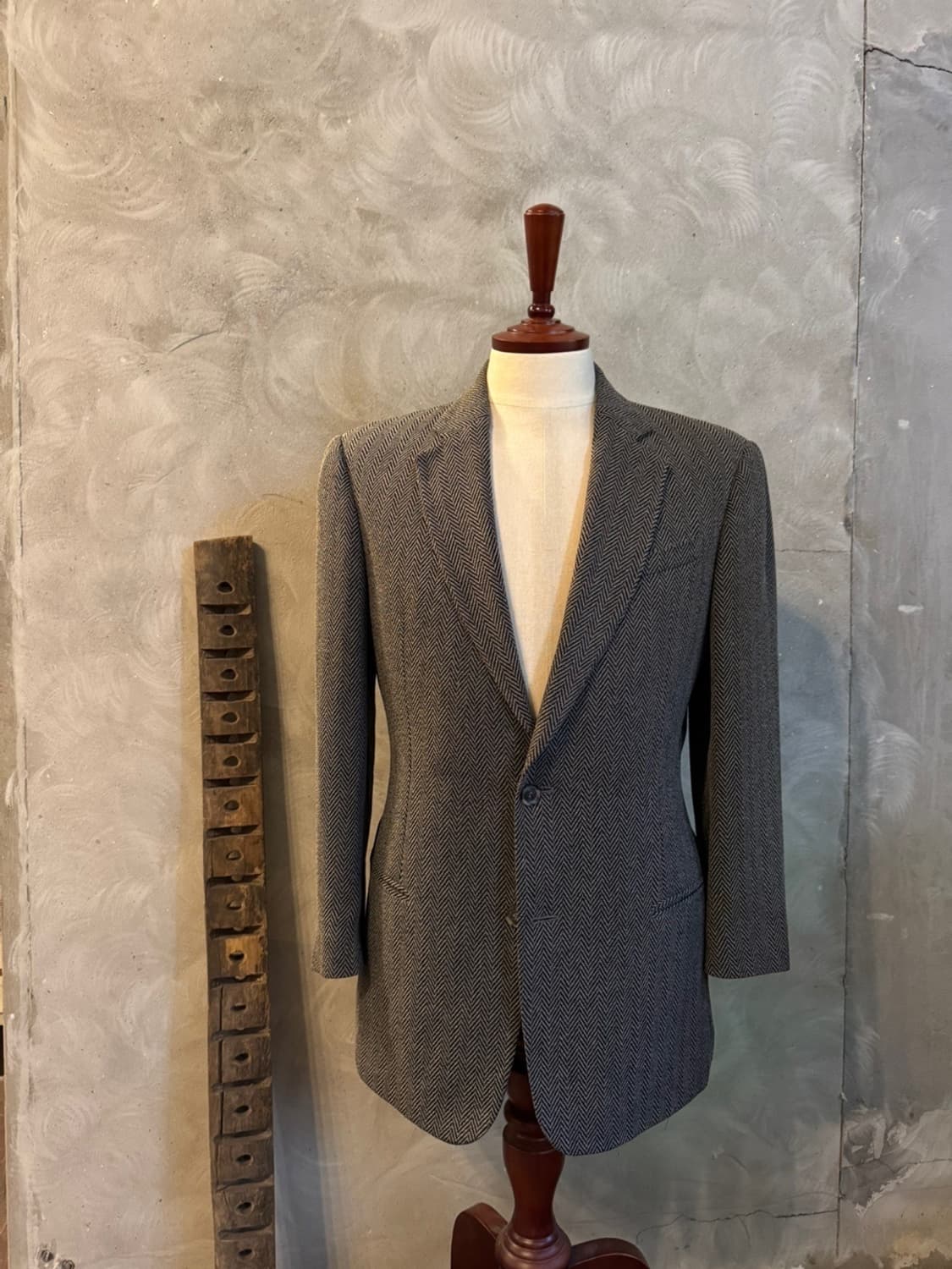 아르마니 헤링본 블레이저 남성95-100 상품이미지10