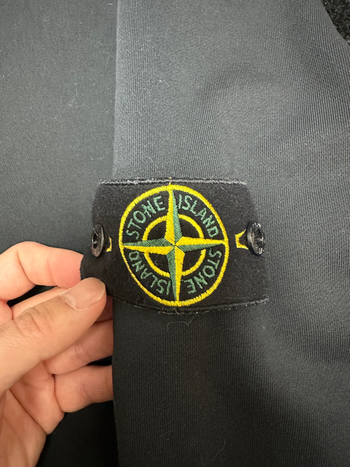 스톤아일랜드 맨투맨 블랙 XXL 상품이미지2