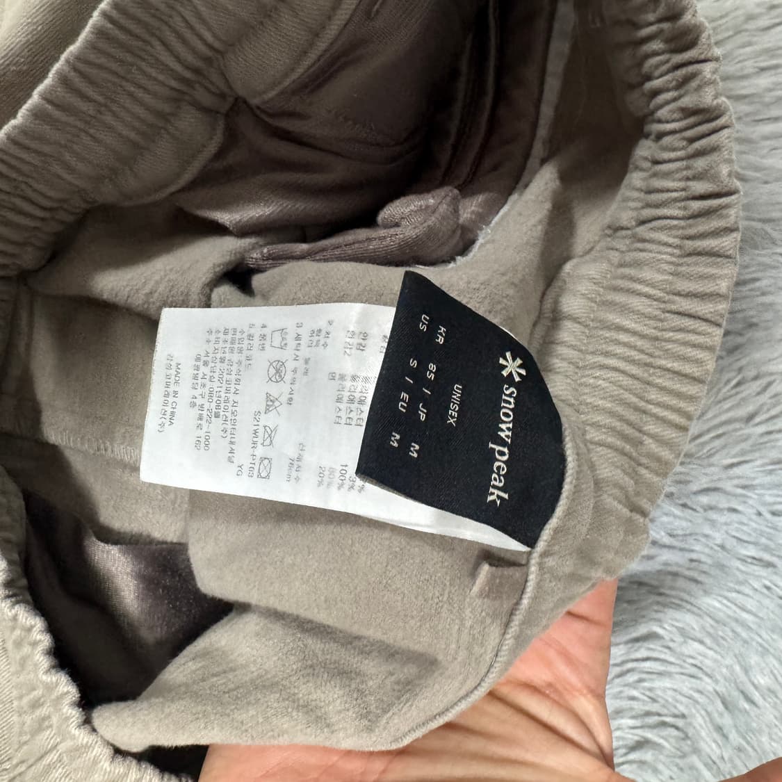 스노우피크 조거팬츠 M사이즈 상품이미지3