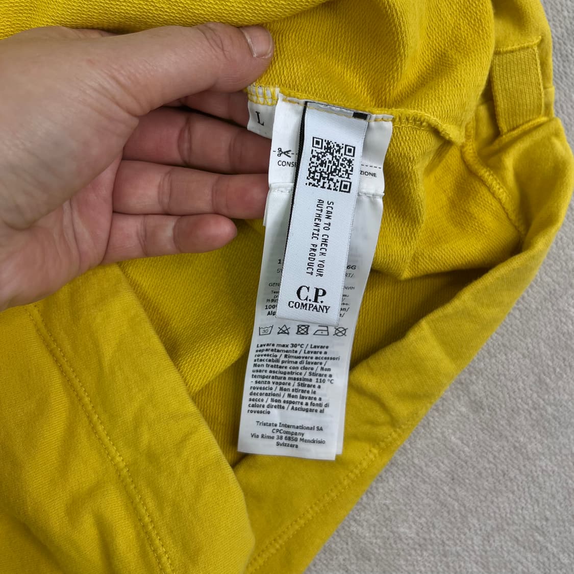 100 cp컴퍼니 고글와펜 후드티 상품이미지5