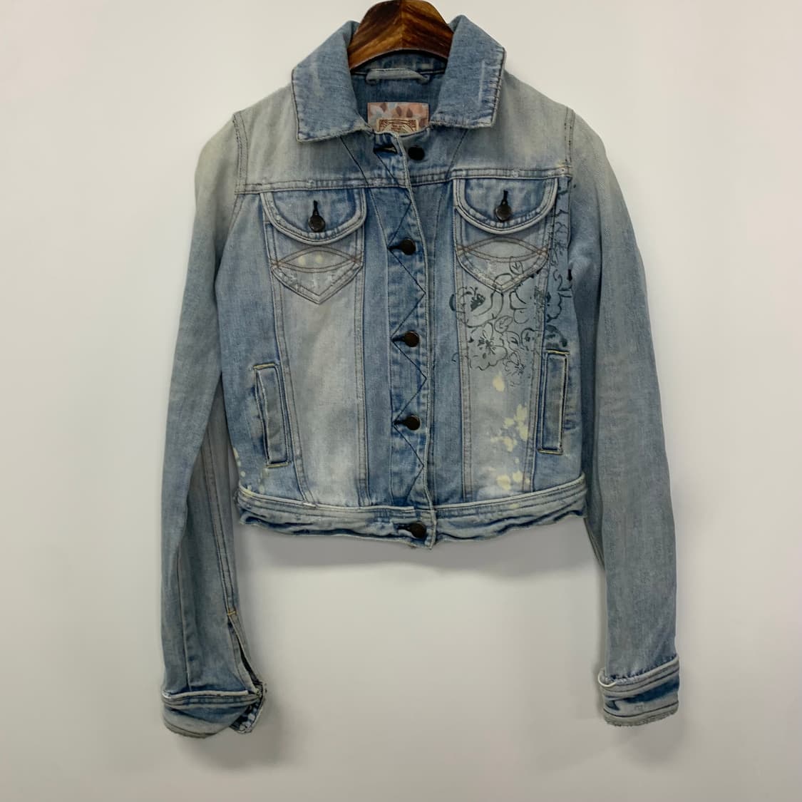 아베크롬비 y2k 와투케 워싱 데님 자켓 상품이미지3