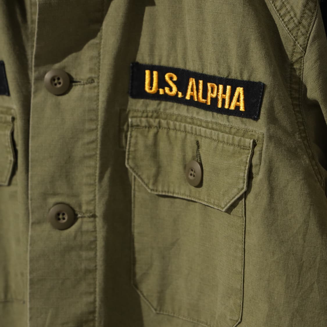 알파인더스트리 코튼 립스탑 퍼티그 셔츠 상품이미지5