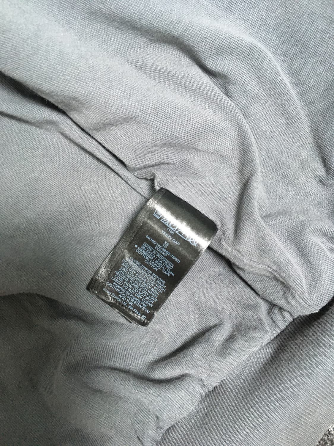 이지 후드집업 다크그레이 상품이미지4