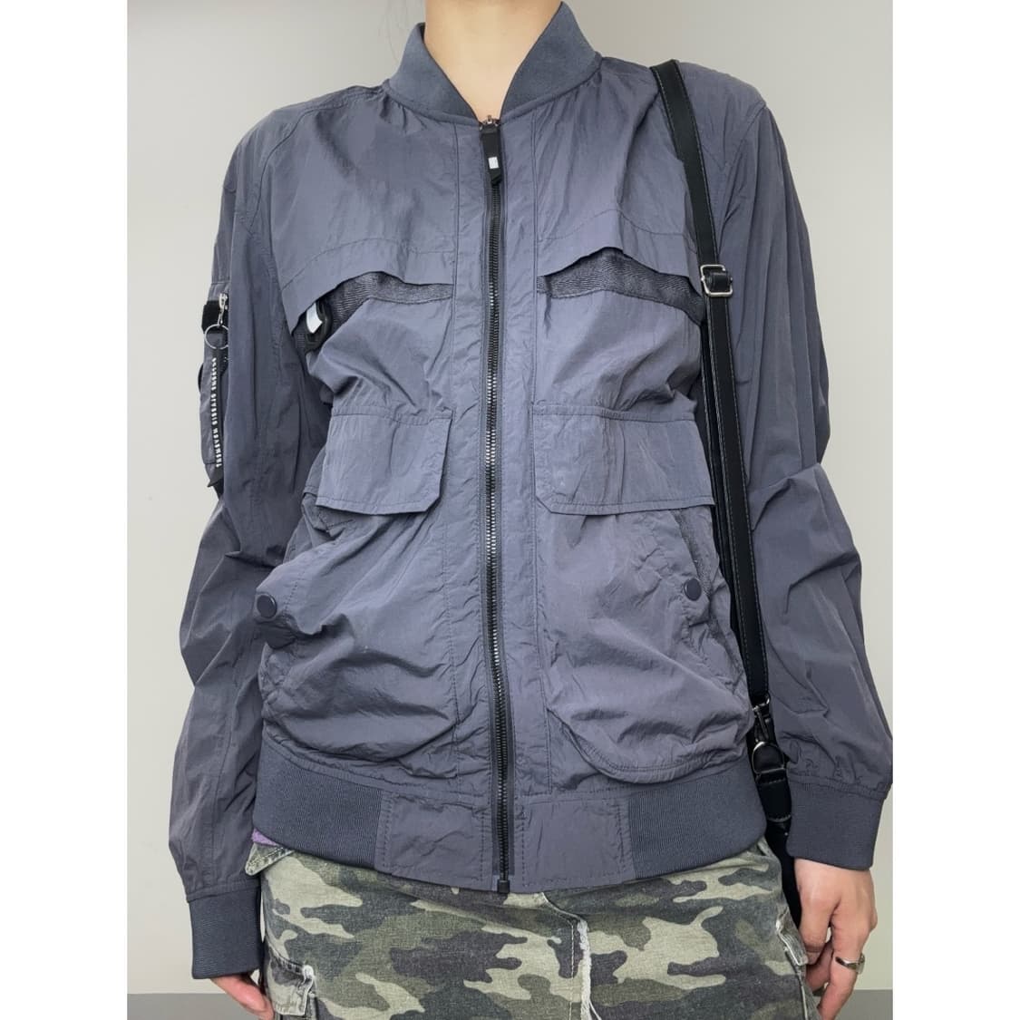 빈티지 네이비 필드 자켓 윈드브레이커 상품이미지1