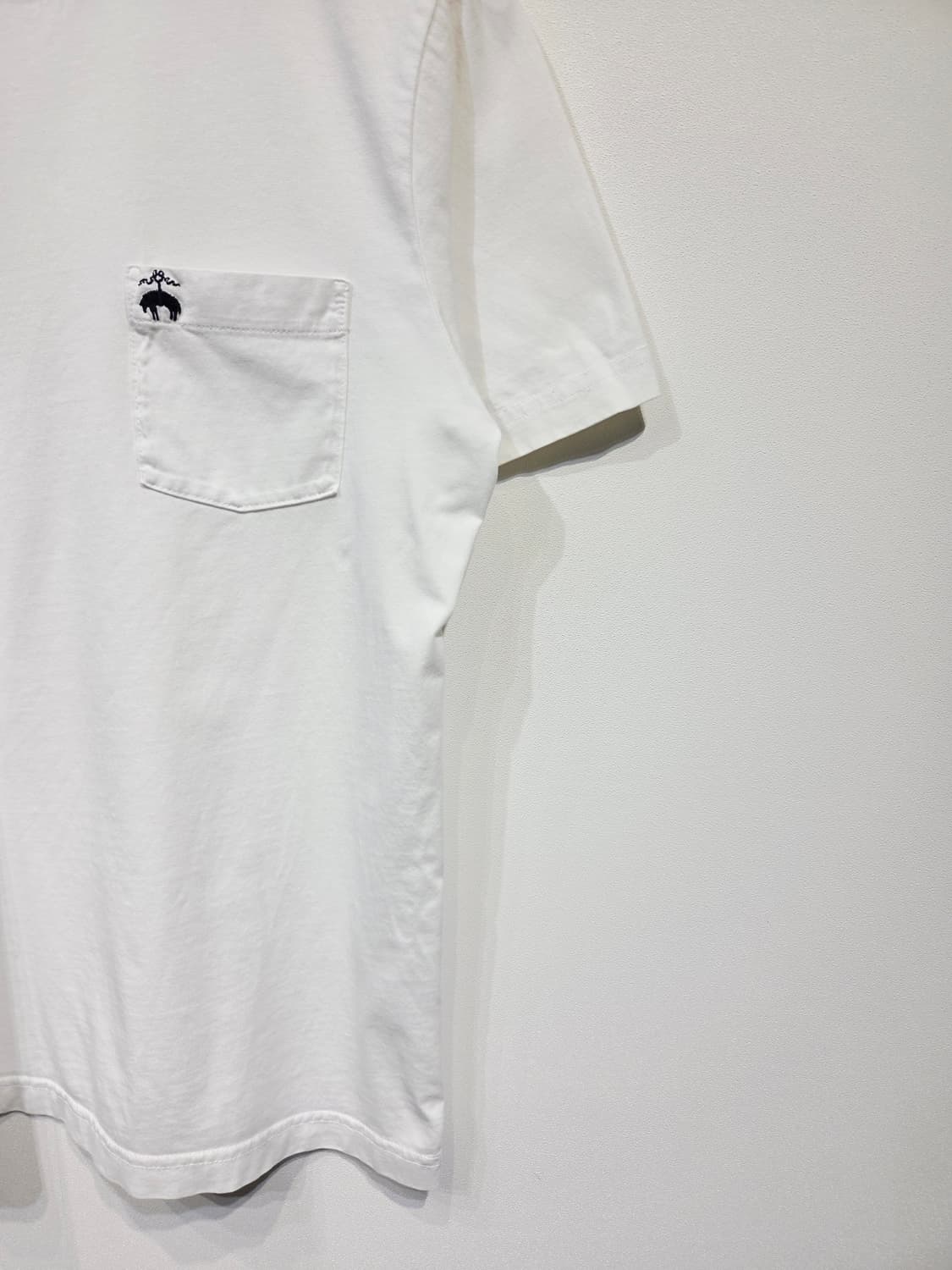 브룩스브라더스 골든플리스 수피마 코튼 포켓 반팔티 상품이미지5