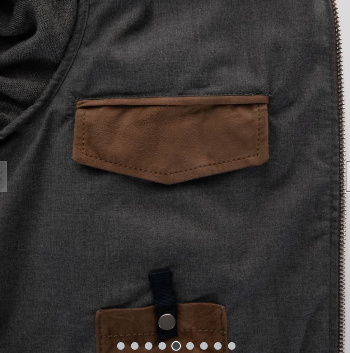 The Jack Leathers 스웨이드 후드 집업 새상품 상품이미지5