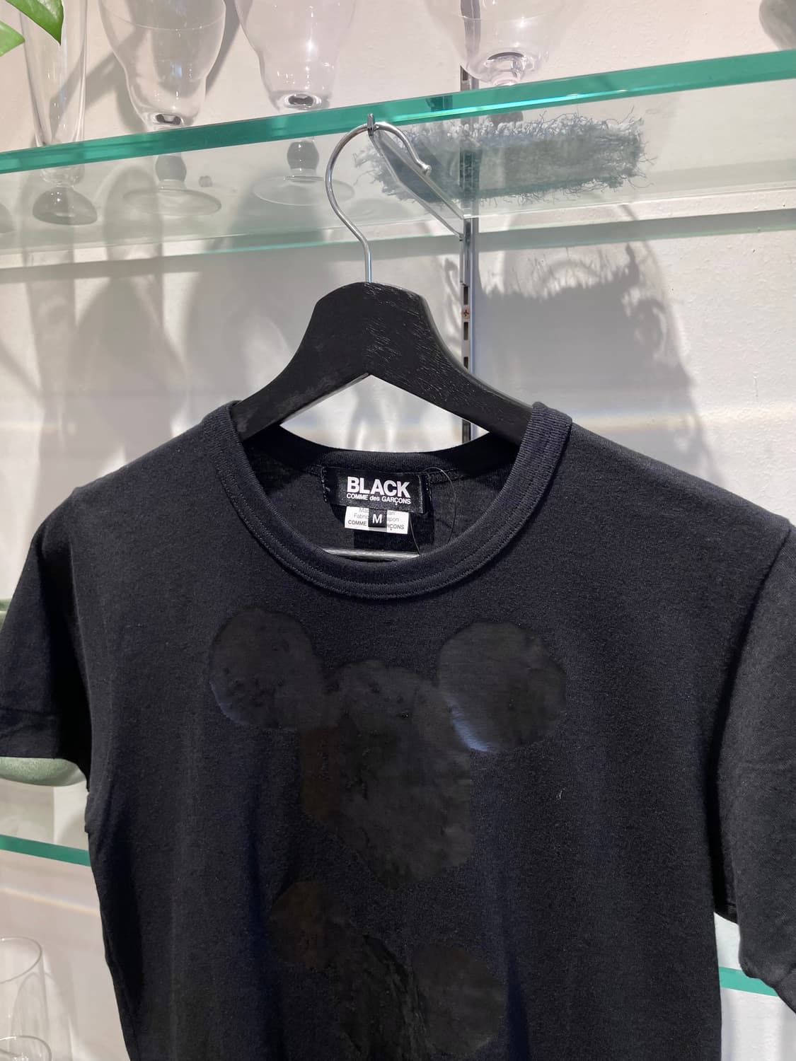 꼼데가르송 BLACK X DISNEY  Mickey Mouse tee 상품이미지3