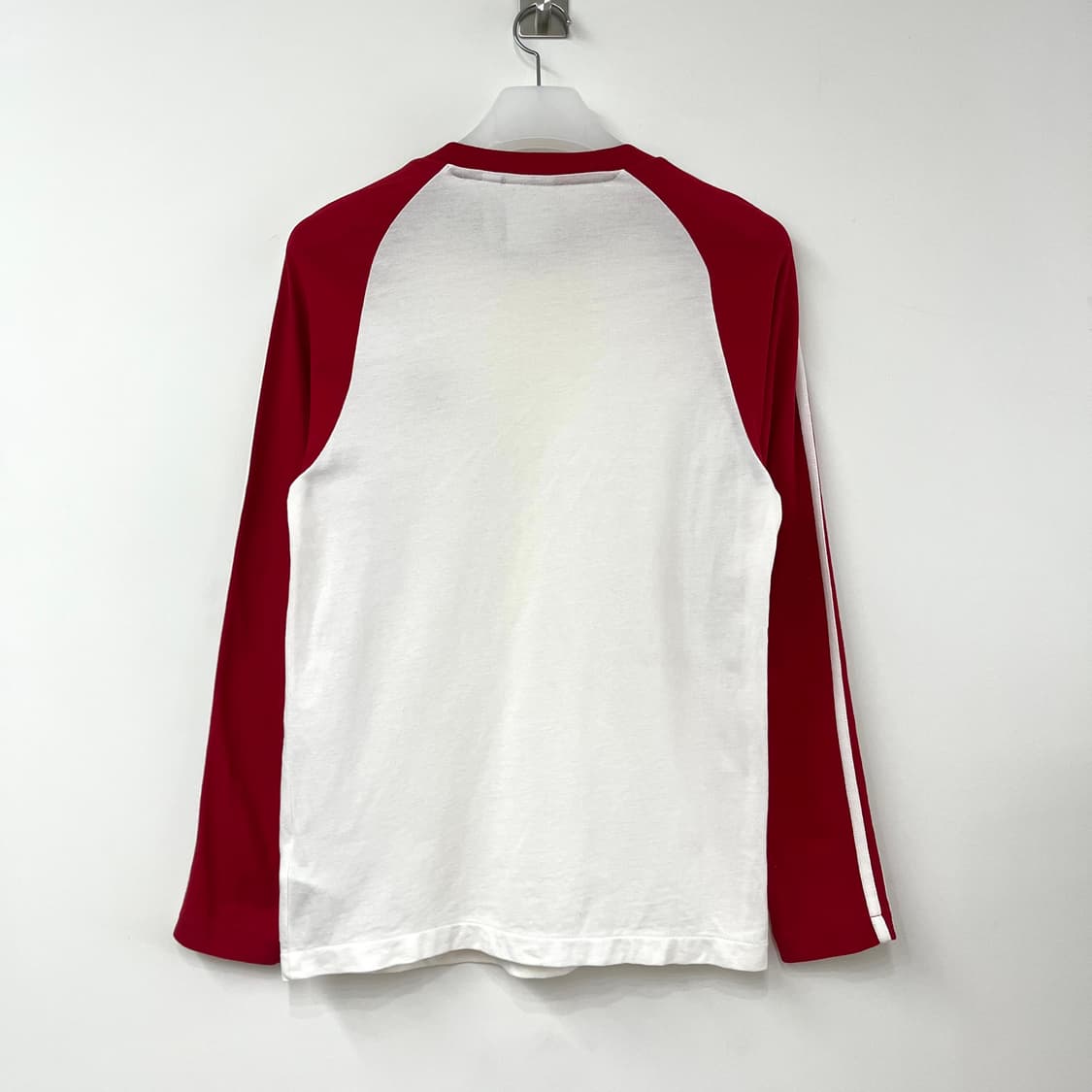 아디다스 레드 화이트 나그랑 롱슬리브 긴팔티 상품이미지3