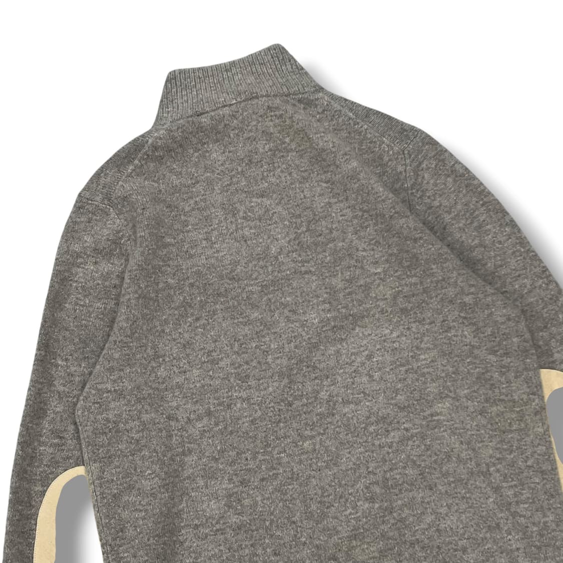 바버 엘보패치 반집업 니트 s08594 상품이미지5