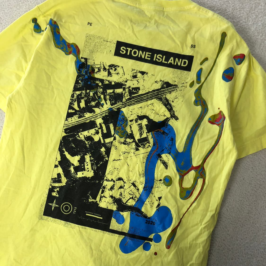 스톤아일랜드 아쿠아드론 투 반팔 티셔츠  상품이미지4