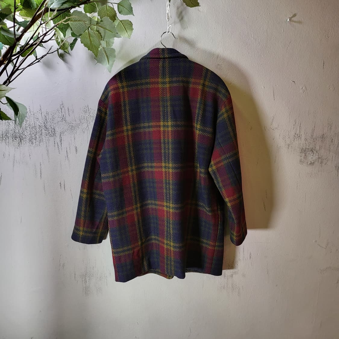 90s 닥스 오버핏 채크 브레이져 (55) 상품이미지4