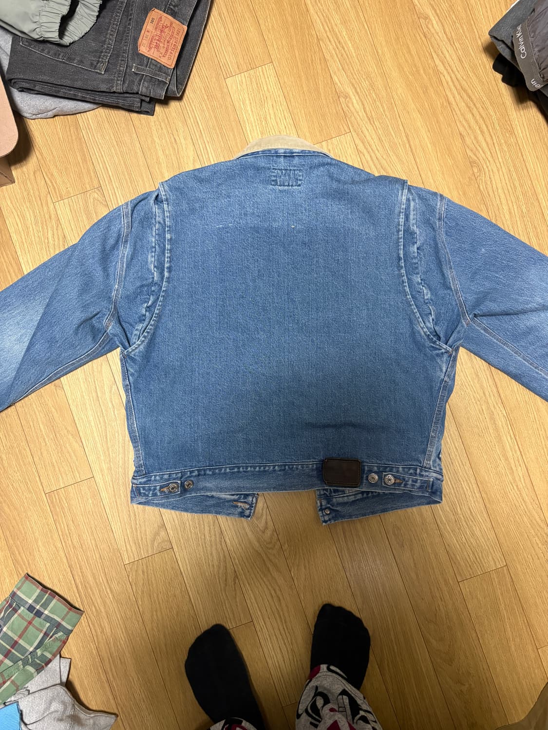 usa 폴로 덩가리 자켓 m 상품이미지3