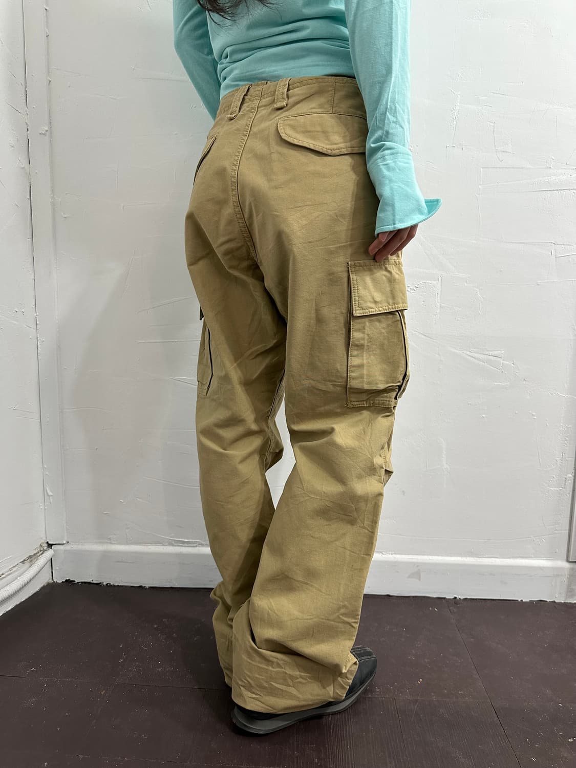 topvalu beige cargo pants 상품이미지3