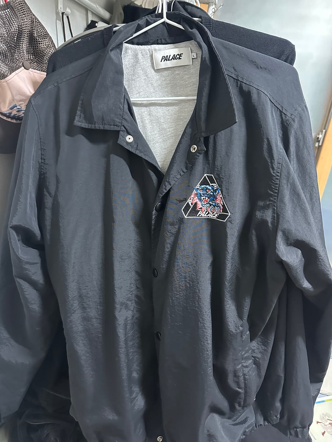팔라스 코치자켓 블랙(떼껄룩)L 팝니다. 상품이미지1