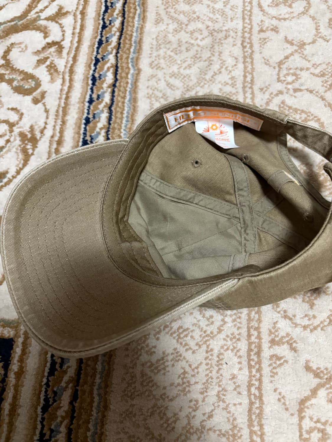 헬로선라이즈 로고 볼캡 상품이미지4